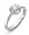 Platinum engagement ring by Palmun