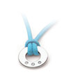 Pendentif Trilo platine et diamants Ponce