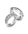 Peter Storm Platinum Diamond Wedding Rings Set