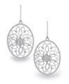 Phylliis Bergman for Mercury Ring Platinum and Diamond Earrings