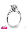 Phyllis Bergman Mercury Ring platinum engagement ring