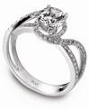Phyllis Bergman Mercury Ring platinum engagement ring