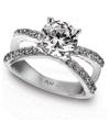 Mercury Ring Engagement Ring from Rachel Zoe's Platinum Jewelry Must-Haves