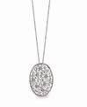 Phyllis Bergman Mercury Ring platinum pendant