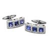 Platinum cufflinks by Platandia