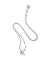 Hans D. Krieger Fine Jewellery Platinkette mit Solitaire-Anhänger