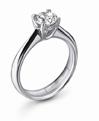 Anello in platino e diamante, D'O Roberto Demeglio