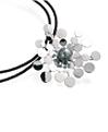 Sturany Schmuck Platinanhänger an Lederband