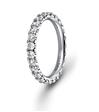 Alliance Collection Serti griffes platine DiaMee