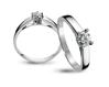 Solitaires platine Pfertzel