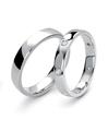 Bagues en platine et platine et diamants Ponce