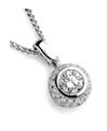 Pendente in platino e diamanti Matthia's & Claire