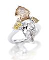 Anello in platino e diamanti Picchiotti