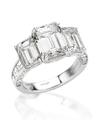 Anello in platino e diamanti Picchiotti