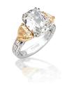 Anello in platino con diamanti Picchiotti