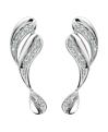 Platinum earrings by Pure Jewels