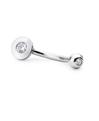 Platinum Rider & Rider Navel Bar