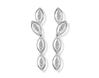 Platinum and diamond earrings. Code is 59