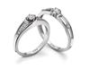 Platinum solitaire ring. Code is 94