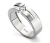 Platinum men's studded band. Code is 31