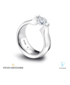 Steven Kretchmer Platinum and Diamond Engagement Ring