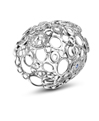 Anello in platino e diamanti, Talento Italiano