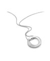 Platinum pendant in matt finish and high polish and pave diamonds. Code is 12PtPt18