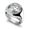 Platinum cocktail ring by The Handmade Jewellery Company