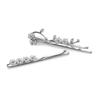 Platinum Hair Clip The Handmade Jewellery Company