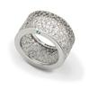 Platinum cocktail ring by Tom Rucker