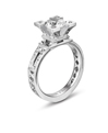 Solitaire French Kiss platine, Philippe Tournaire
