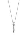True Knots Platinum Diamond Pendant