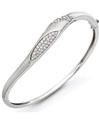 PTUB36 - Platinum bracelet wrapped around the wrist to add that sparkle to your day