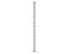 Platinum men's bracelet. Code is 42