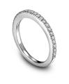 Unique Settings of New York Platinum and Diamond Wedding Band