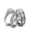 Verragio Platinum Diamond Wedding Rings Set