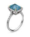 Wedding Bands & Co. Platinum Topaz Ring