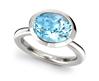 Platinum cocktail ring by Wright & Teague