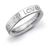 Platinum wedding ring by Wright & Teague