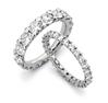 Platinum wedding rings by Wright & Teague