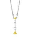 Yves Frey Platinum Yellow Diamond Necklace