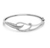 A stylish and dual finish platinum bracelet reflecting true craftsmanship. Code is PTS7
