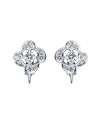 プラチナ・ピアス（プラチナ、ダイヤモンド） 税込価格：￥346,500