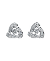 プラチナ・ピアス（プラチナ、ダイヤモンド） 税込価格：￥346,500